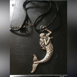 Steampunk Mermaid Pendant Necklace
